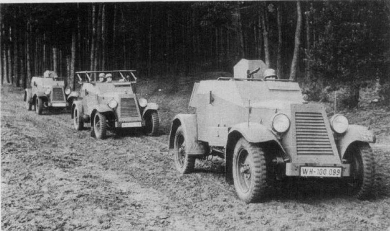 Maschinengewehrkraftwagen Sd.Kfz.13 «Adler» 