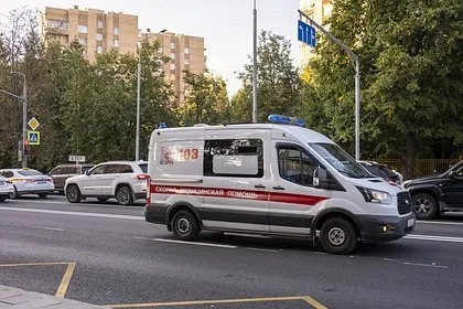 В российском городе батут с детьми перевернулся из-за урагана