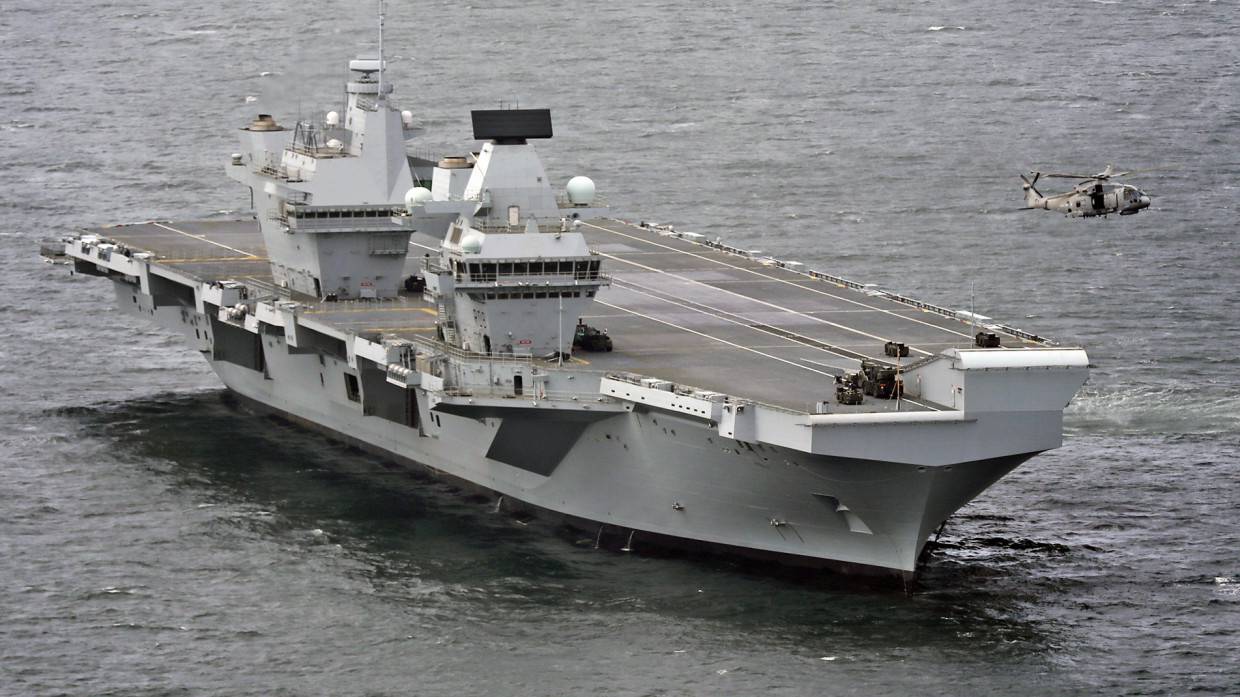UKDJ: ударная группировка ВМС Британии испугалась российской «слежки» в Средиземном море Армия