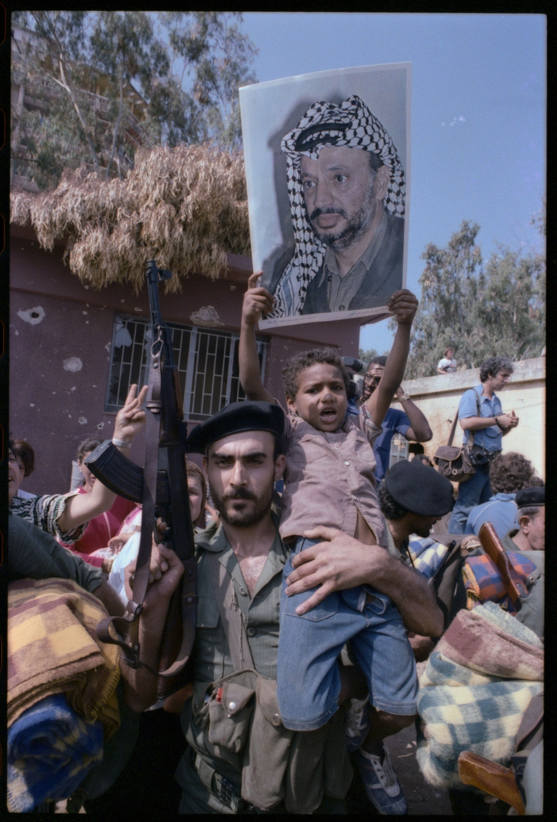 Исторические фотографии Гражданской войны в Ливане  исторические фото