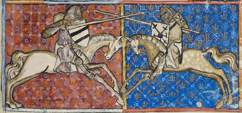 Средневековое оружие в миниатюрах