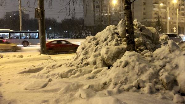 Петербуржцы призвали оштрафовать руководство города на миллионы рублей за неубранные от снега улицы