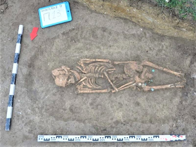 В станице Анапской обнаружены новые находки: античный могильник с украшениями