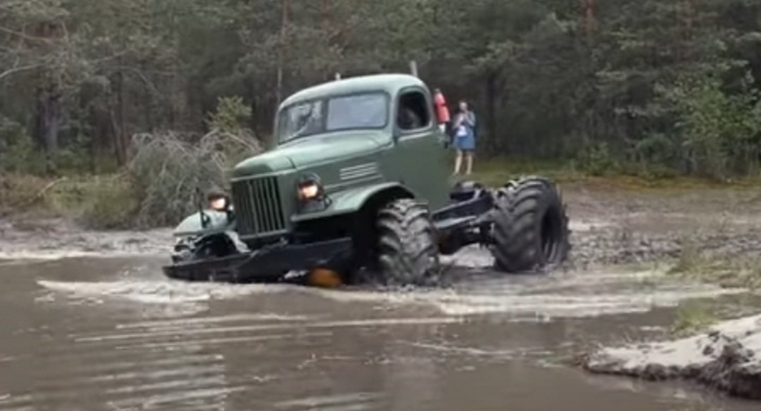 В РФ собрали мощный вездеход из ГАЗ-66, ЗИЛ-157 и ЗИЛ-131