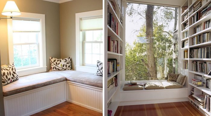 Превращаем подоконник в уютное место отдыха Превращаем подоконник в уютное место отдыха зона отдыха