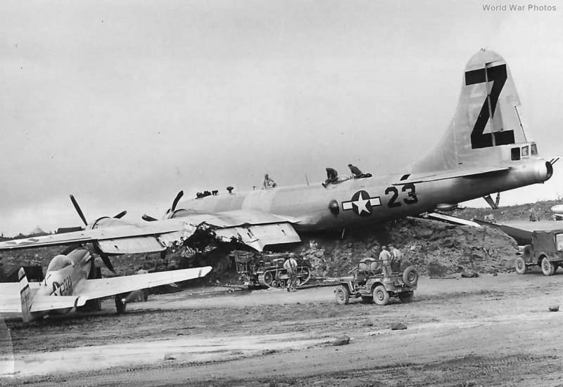 Тяжелые двухмоторные японские истребители против американских бомбардировщиков ввс