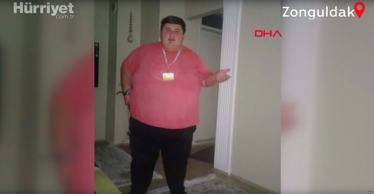 Толстый мужик в Турции