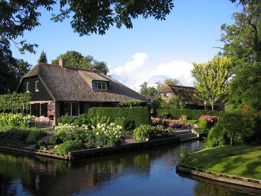 Giethoorn25 Гитхорн: деревня, где нет дорог