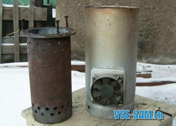 Мобильная печь для рыбака и охотника Мобильная печь для рыбака и охотника самоделкин