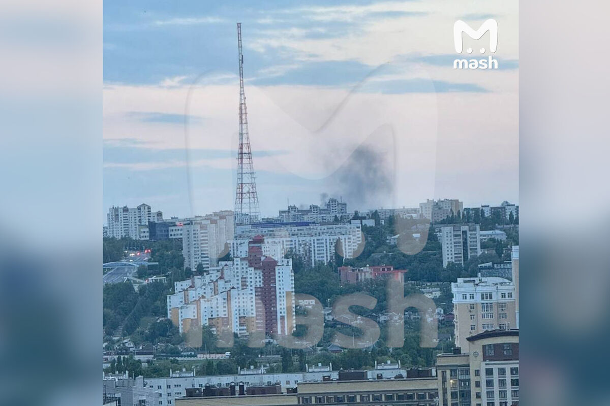 После объявления ракетной опасности в Белгороде прозвучало два взрыва