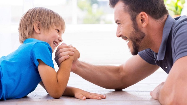 Про папу Общение детей и родителей
