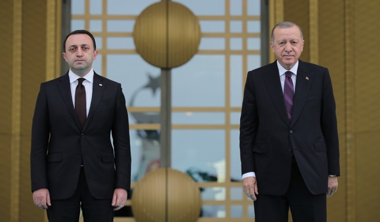 Президент Турции и премьер-министр Грузии