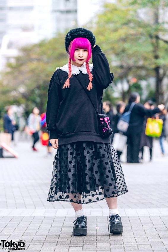 В Японии своя атмосфера мода и красота,модные образы,стиль жизни,уличная мода,япония