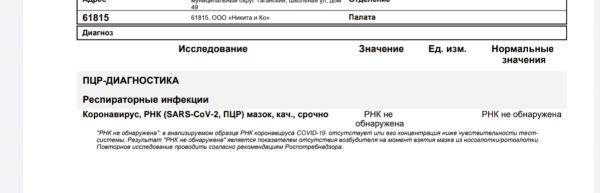 Извините, тест отрицательный! Первый опыт не инфицированного SARS-CoV-2 Извините, тест отрицательный! Первый опыт не инфицированного SARS-CoV-2 россия