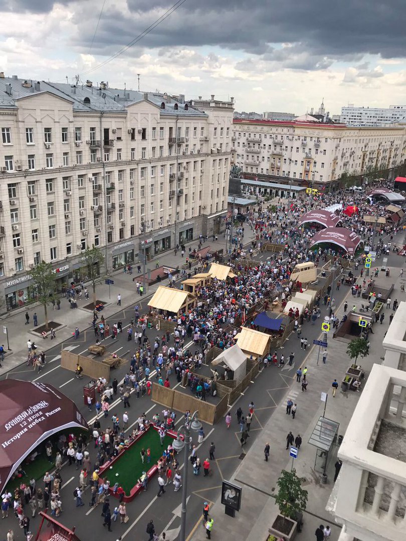 Улицы москвы сейчас