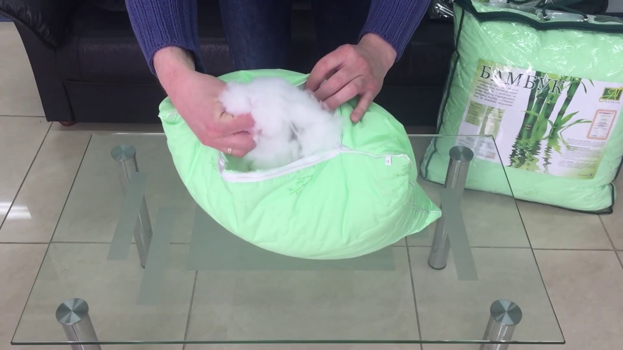 Можно ли стирать подушку из бамбука