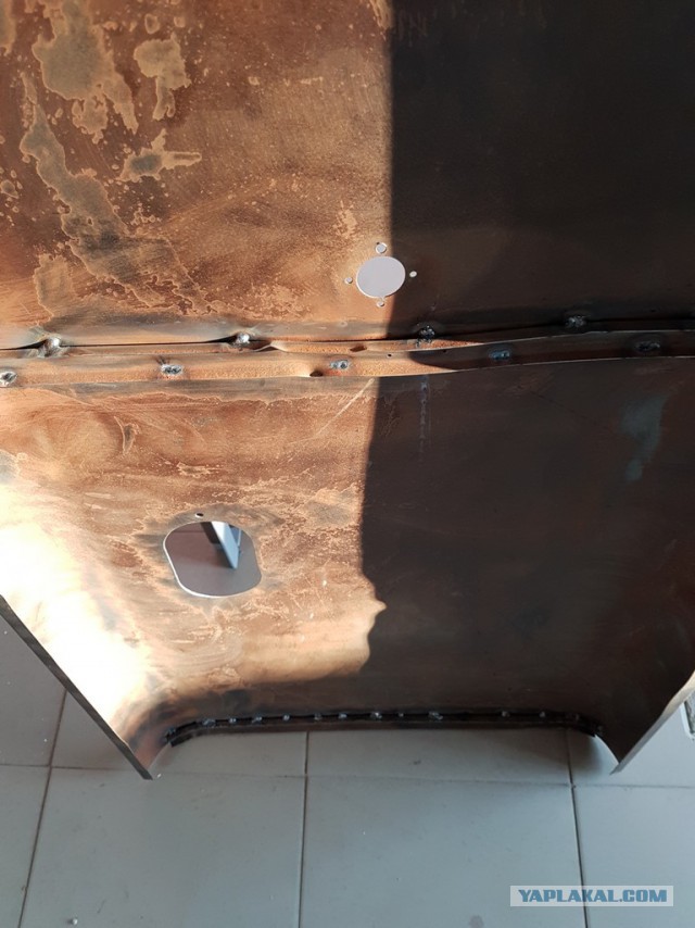 Реставрация старой бензоколонки своими руками