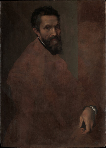 Портрет Микеланджело Буонарроти. Даниэле да Вольтерра
1544