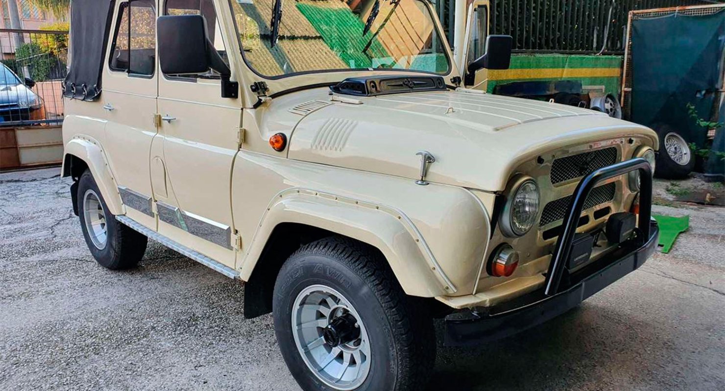 В Италии выставили на продажу дизельный УАЗ-469 за 1,8 млн рублей