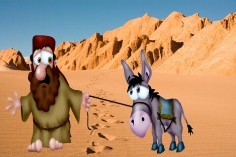 Удивительная библейская история о говорящей ослице Валаама