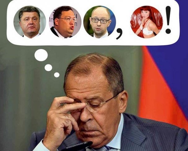 «Шах и мат, Лавров!»: Лучшие умы Порошенко додумались объявить России «оборонную войну»