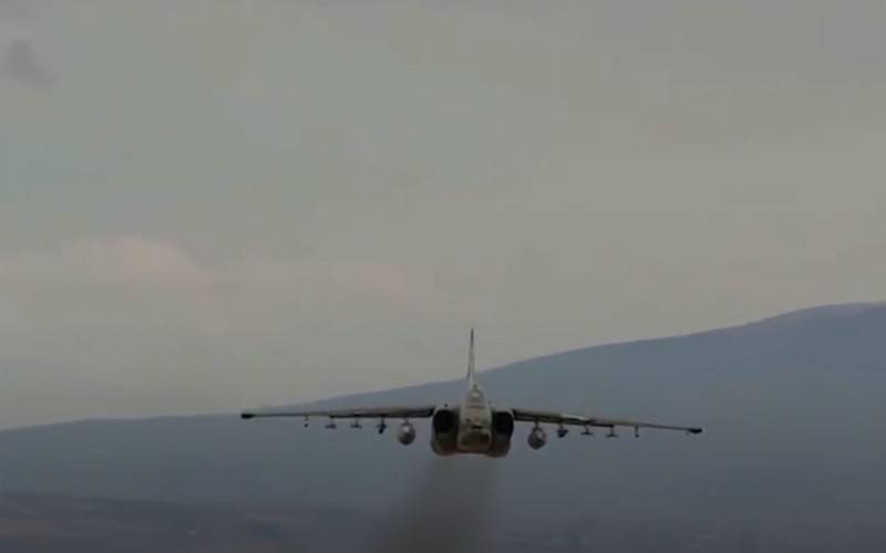 Азербайджан заявил о сбитом Су-25 ВВС Армении