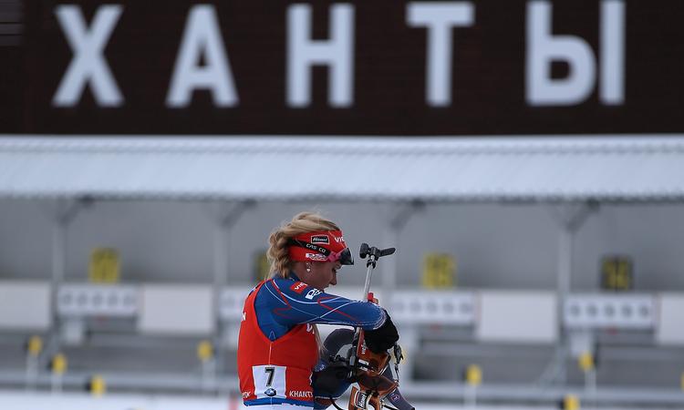 В Ханты-Мансийске часто проходят этапы Кубка мира по биатлону. Фото: Евгений Русских/ ТАСС 