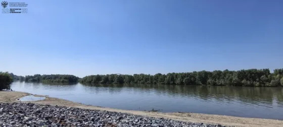 Река Обь в городской черте Новосибирска. Фото Ольги Ивановой
