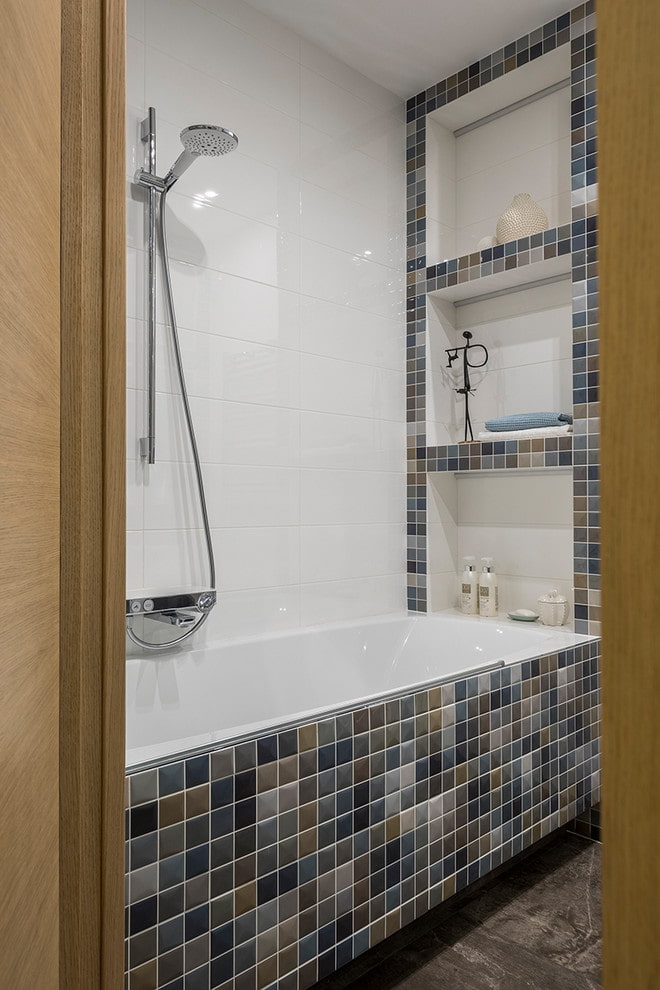 Ниши в ванной комнате: варианты наполнения, выбор места расположения, идеи дизайна ванная комната,интерьер и дизайн,ниша в стене