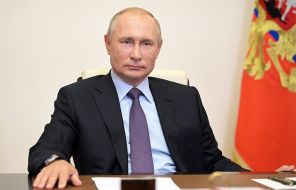 На фото: президент РФ Владимир Путин