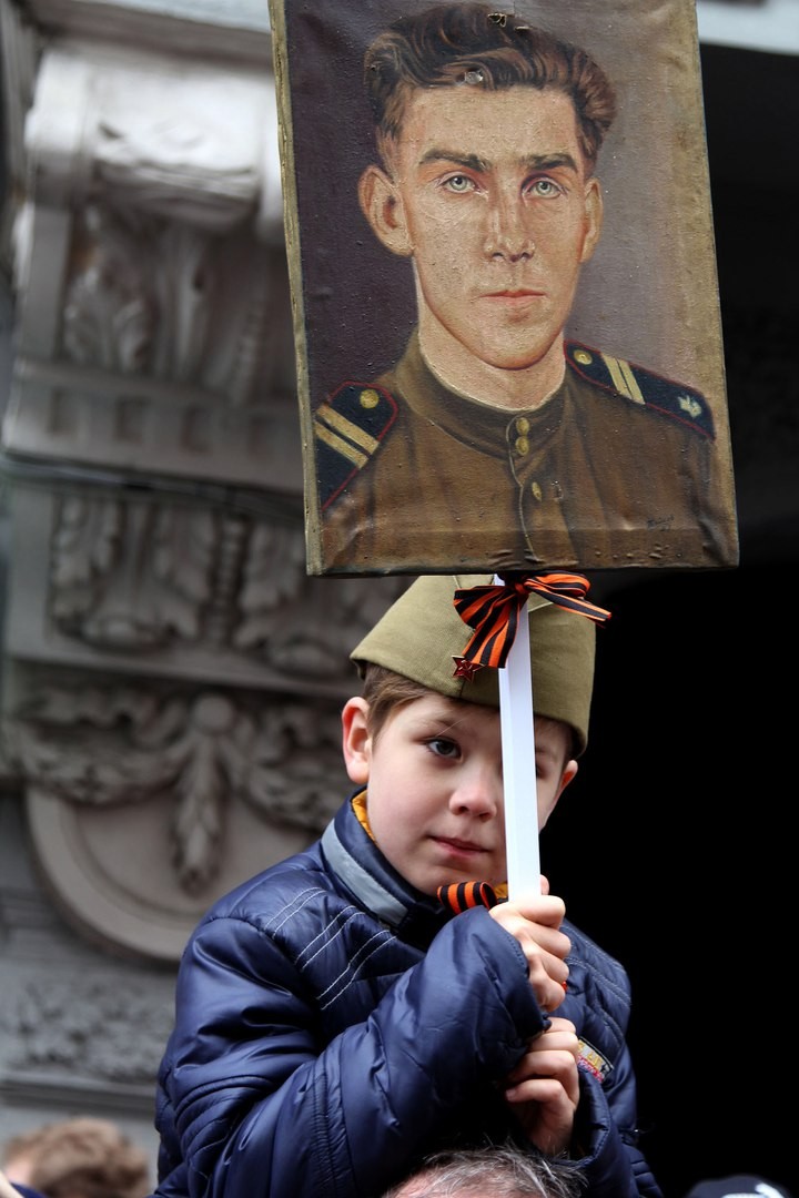 Бессмертный полк в Санкт-Петербурге