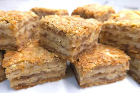 Фото к рецепту: Пирог с яблоками вкусная и ароматная выпечка с яблоками