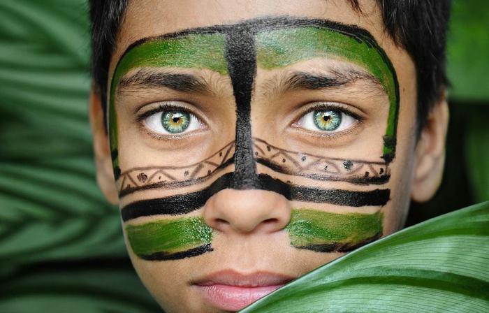Женщины племен Амазонки. Дикие племена Амазонки