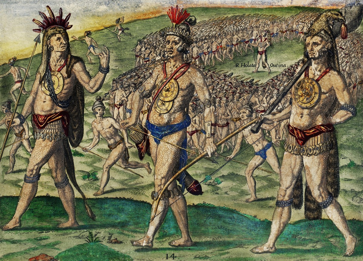 «Великие путешествия»: быт и нравы индейцев Нового Света в гравюрах Теодора де Бри 23