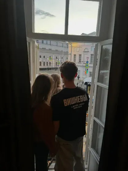 Ваня Дмитриенко и Анна Пересильд