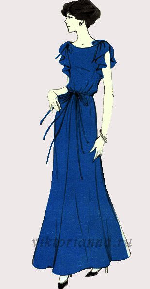 Актуальное ретро платье женские хобби,рукоделие,своими руками,умелые руки,шитье