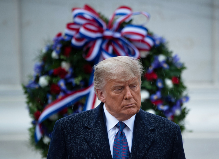 Дональд и Мелания Трамп впервые появились на публике после проигрыша в президентских выборах Звезды,Новости о звездах