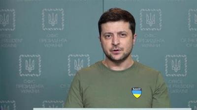 Ukrainian President Volodymyr Zelenskiy makes a statement in Kyiv, in Ukraine, in this still image taken from a handout video released March 3, 2022. Ukrainian Presidential Press Service/Handout via REUTERS THIS IMAGE HAS BEEN SUPPLIED BY A THIRD PARTY