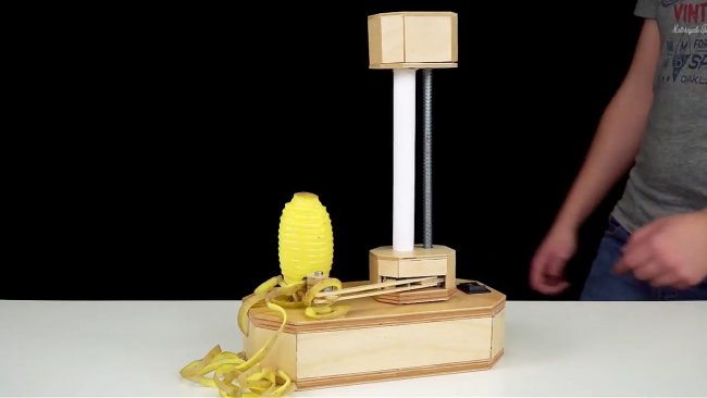 Как сделать автоматическую чистку овощей и фруктов Как сделать автоматическую чистку овощей и фруктов мужское хобби