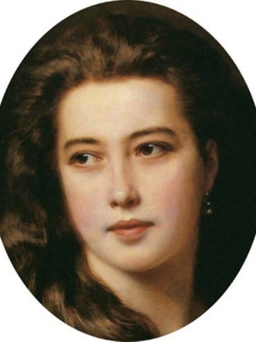 Варвара Римская-Корсакова. Фрагмент. Автор: Франц Ксавер Винтерхальтер. Варвара Римская-Корсакова. Фрагмент. Автор: Франц Ксавер Винтерхальтер.