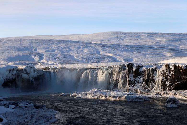 Исландия: фото с потрясающими пейзажами зимы Исландии, Фотографии, больших, заснеженных, участков, захватывают, феерия, красоты, великолепия, зимних, пейзажей 