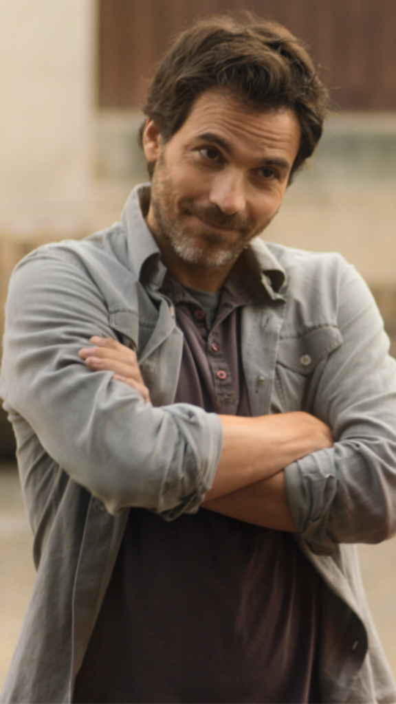 Santiago Cabrera in "Land of Women," now streaming on Apple TV+.
