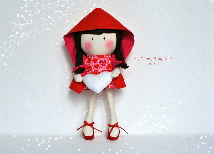 Мой Тини-Крошечный Кукла ® Сара / 11 "Handmade Fashion Doll Кука вас Некоторые Лапша ®