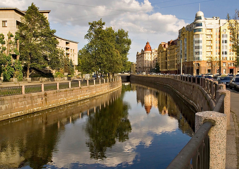 Река Карповка Санкт Петербург