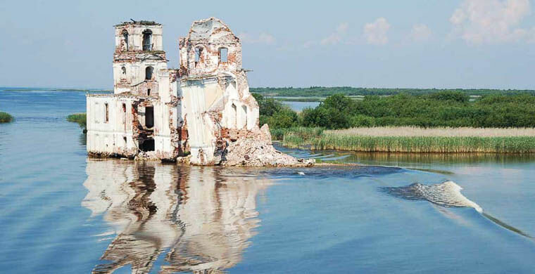 5 процветавших городов, затопленных в эпоху СССР затопленный город,история,наука,ссср