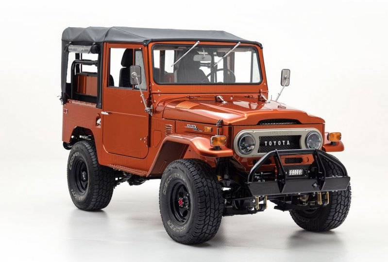 Восстановленный Toyota Land Cruiser FJ40 1972 года от FJ Company land cruiser, toyota, восстановление, реставрация