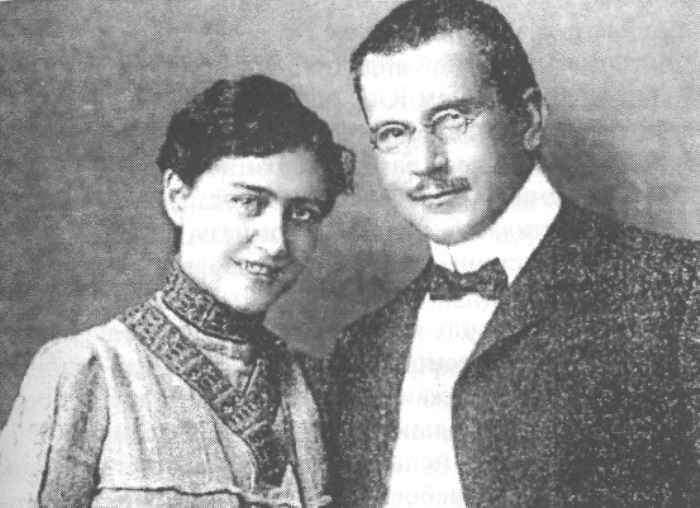 Карл Юнг с женой | Фото: historiosophy.ru