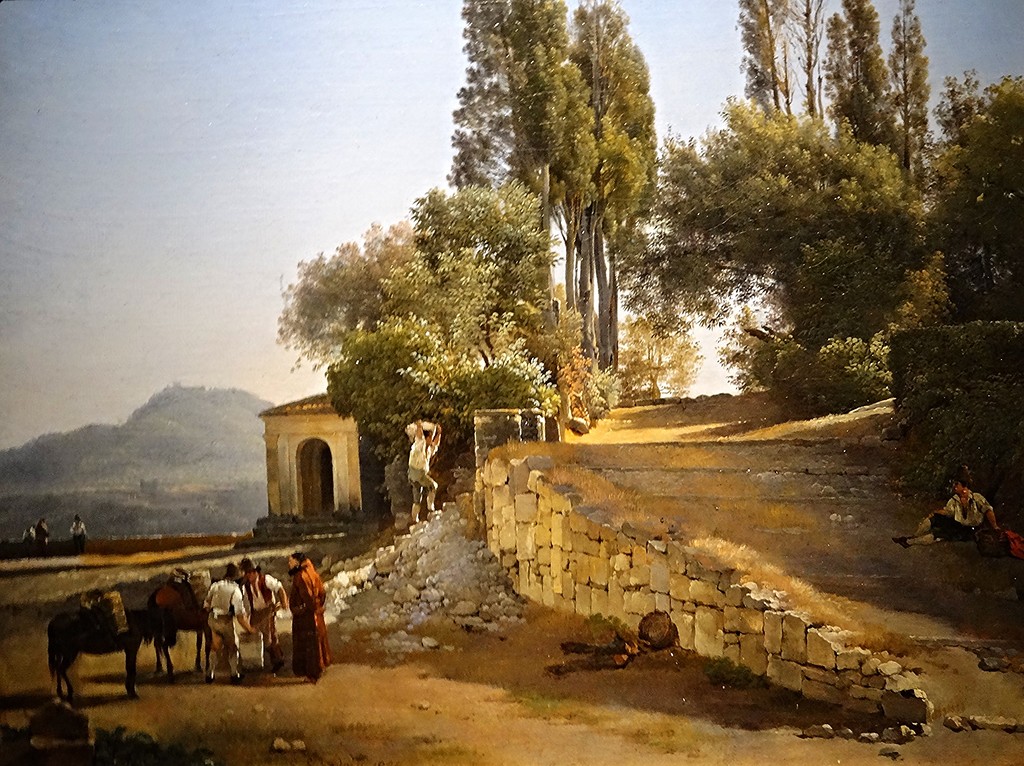 "Итальянский пейзаж" С.Щедрин, 1824г.
