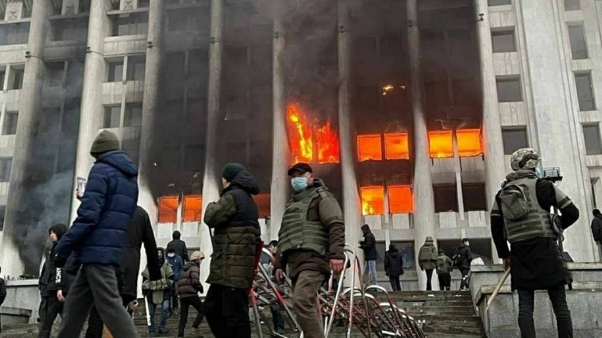 Ранения во время беспорядков в Алма-Ате и Шымкенте получили 216 нацгвардейцев