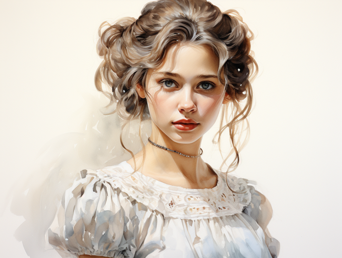 Портрет прекрасной девушки (не является портретом Софьи Трубецкой)